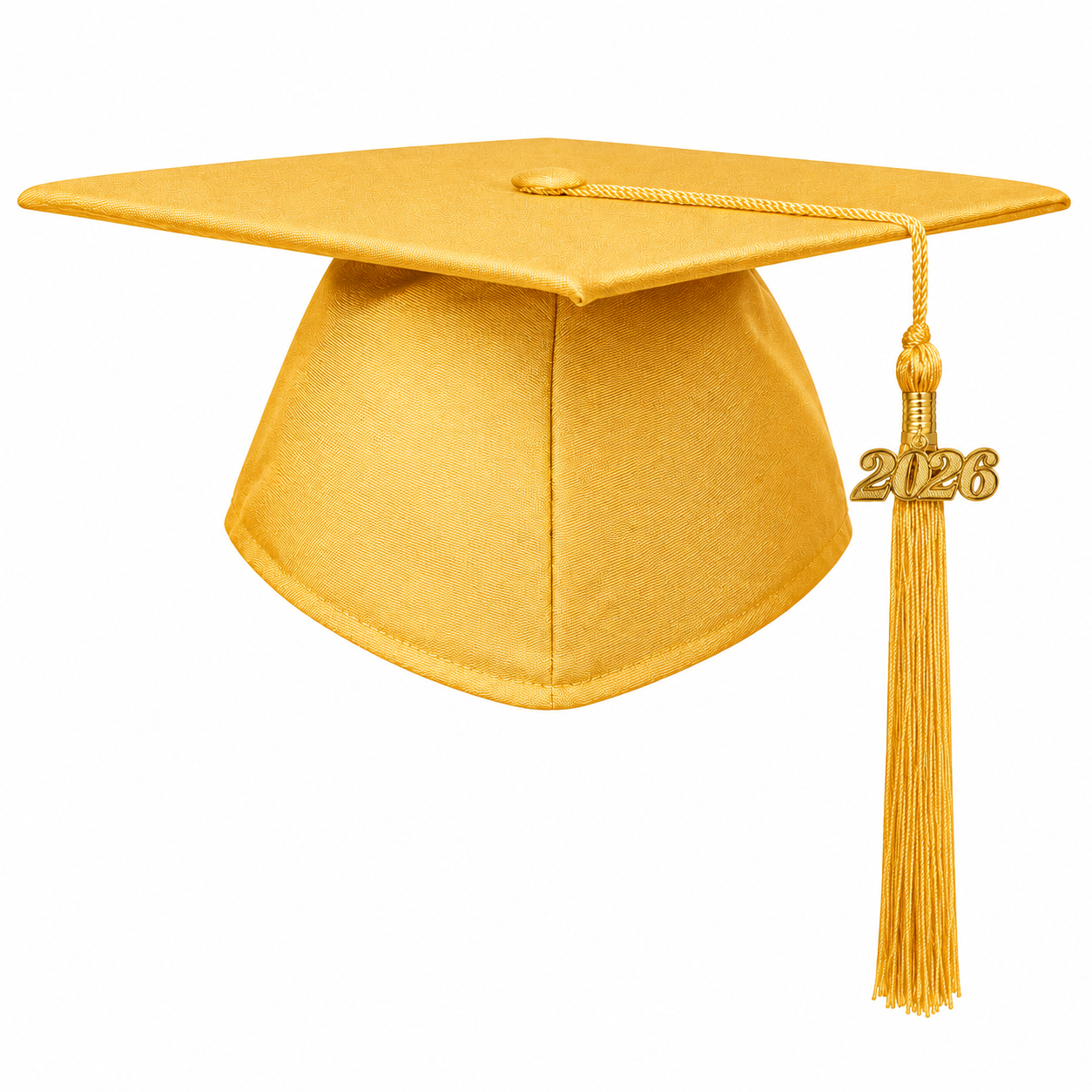 Matte Adult Graduation Cap with Tassel