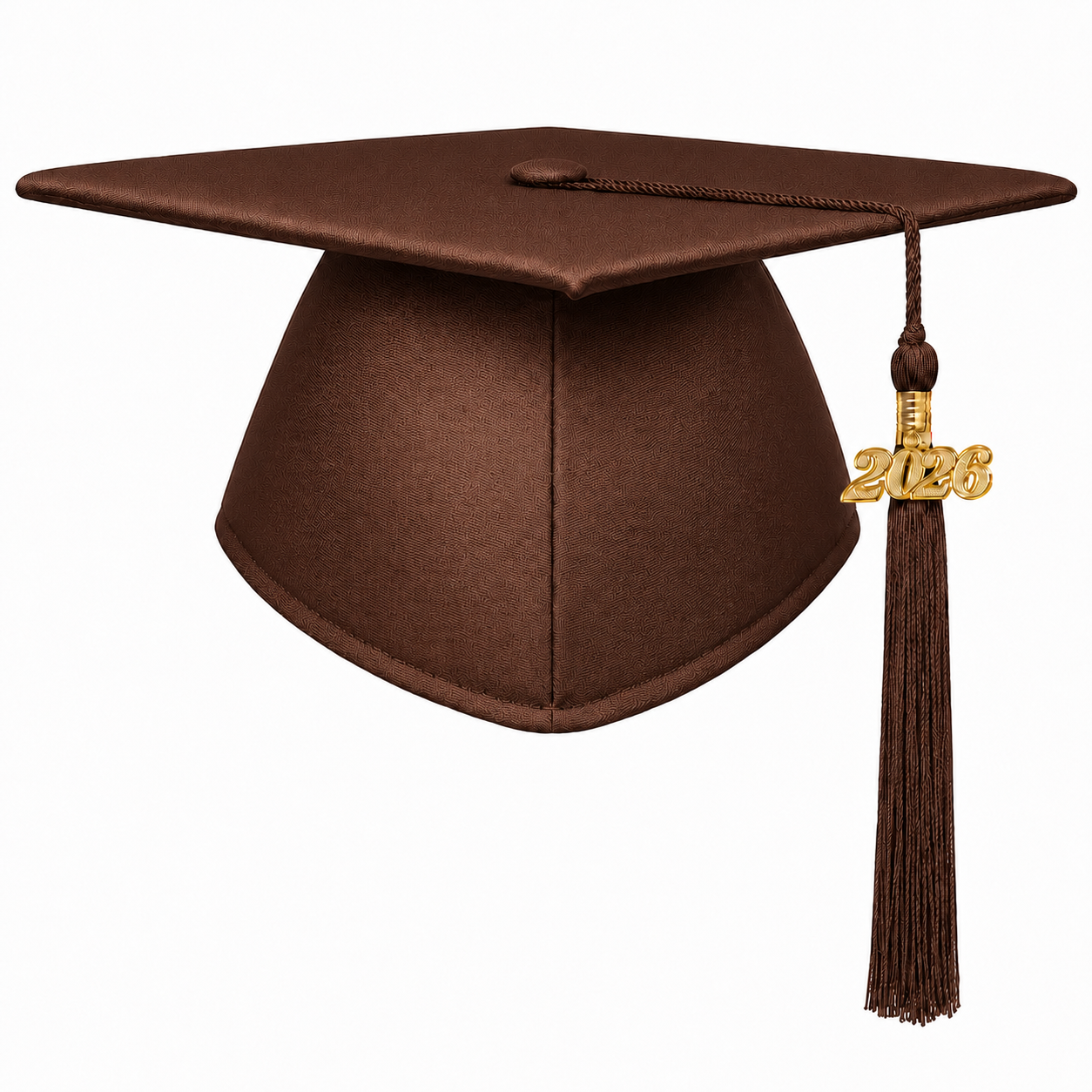 Shiny Adult Graduation Cap with Tassel