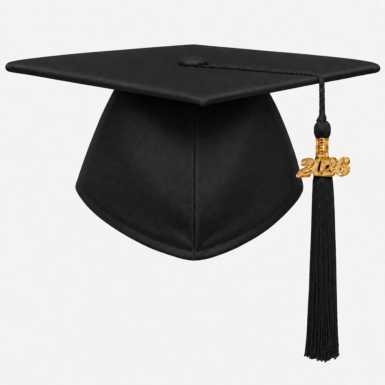 Shiny Adult Graduation Cap with Tassel