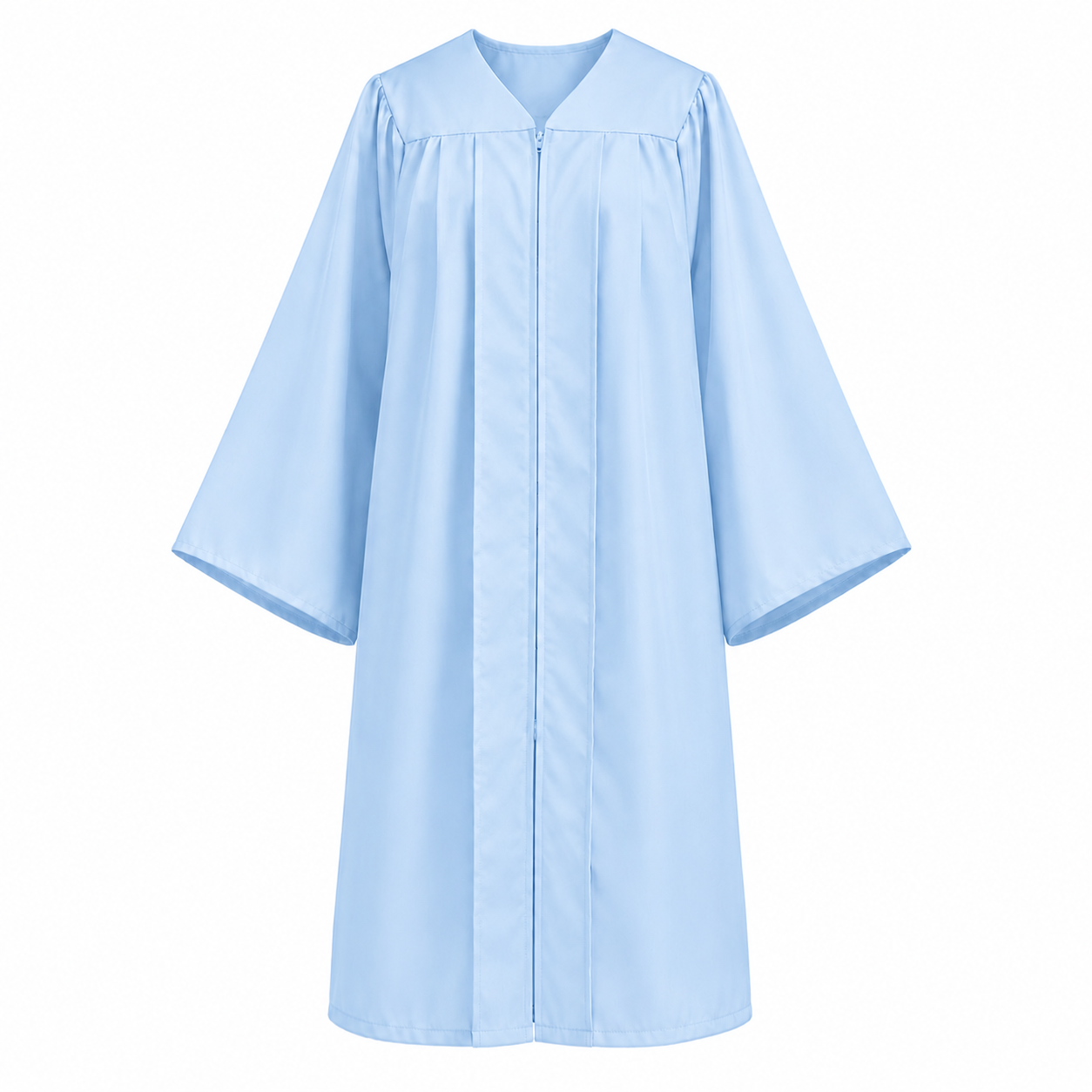 Unisex Matte Graduation Gown for School & Choir Events