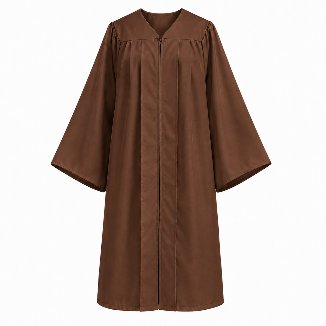 Unisex Matte Graduation Gown for School & Choir Events