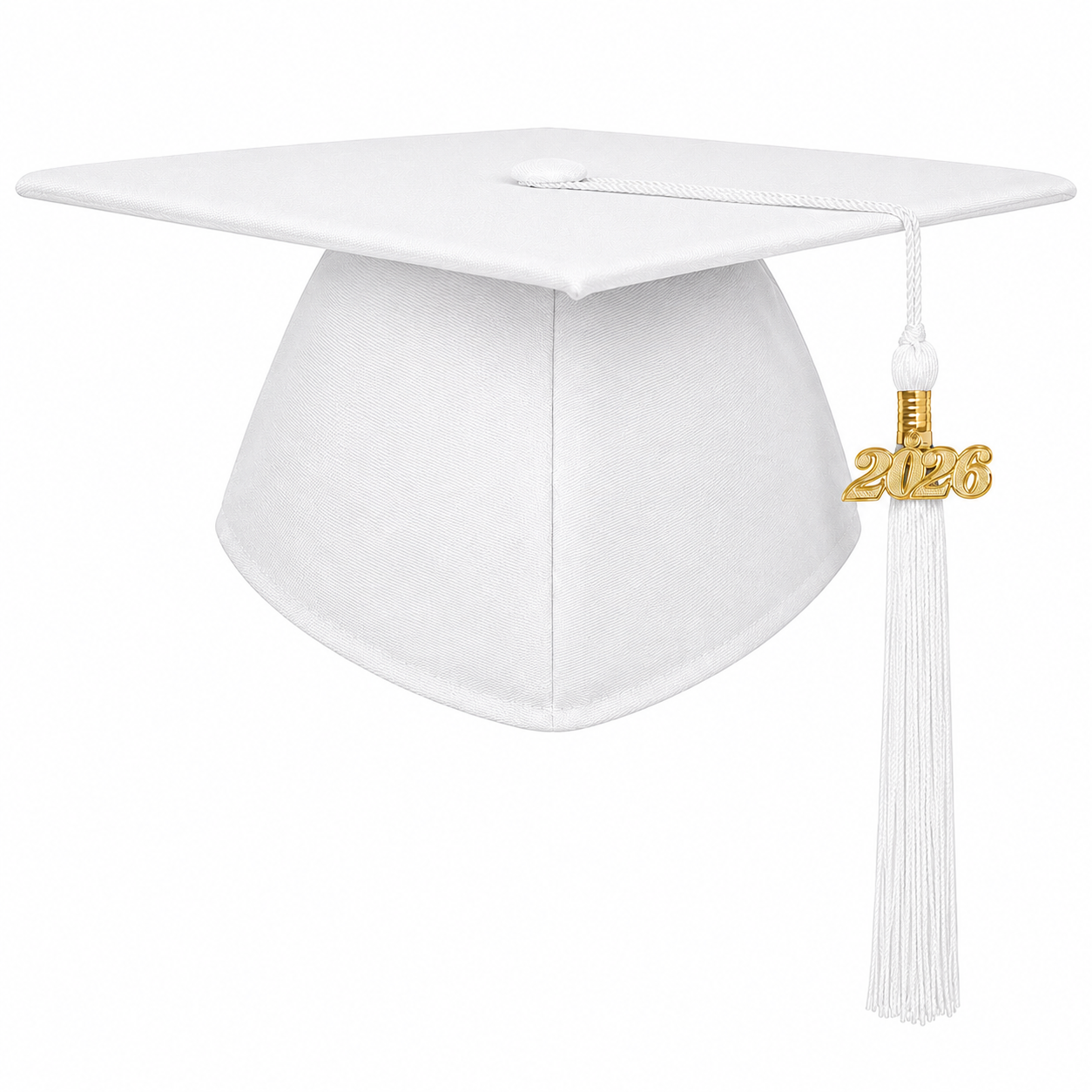 Matte Adult Graduation Cap with Tassel
