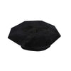 Black Velvet 8-Sided Doctoral Tam – Academic Graduation Cap
