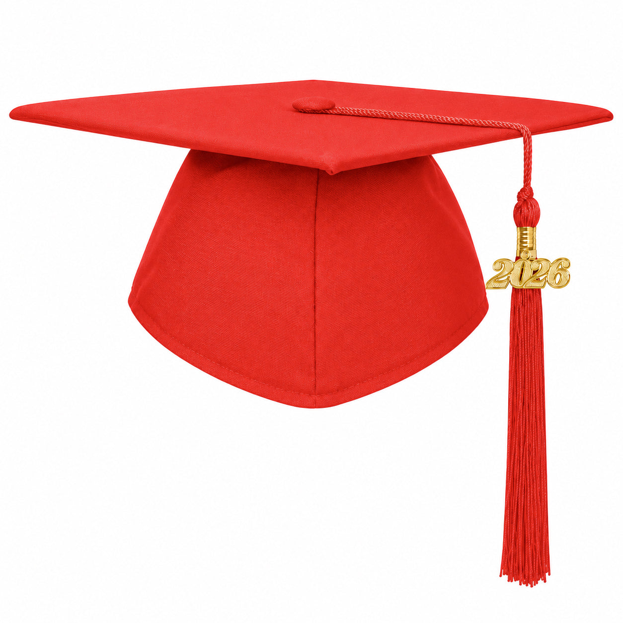 Matte Adult Graduation Cap with Tassel