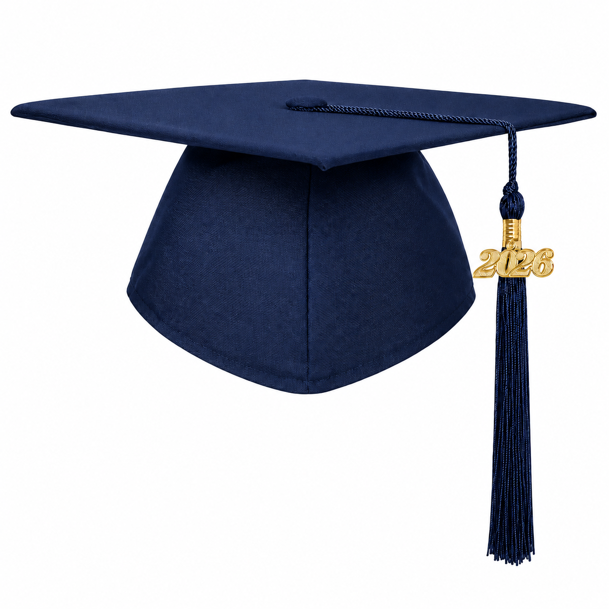 Matte Adult Graduation Cap with Tassel