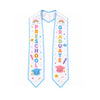 Kids Preschool Graduation Stole – Colorful Printed Sash