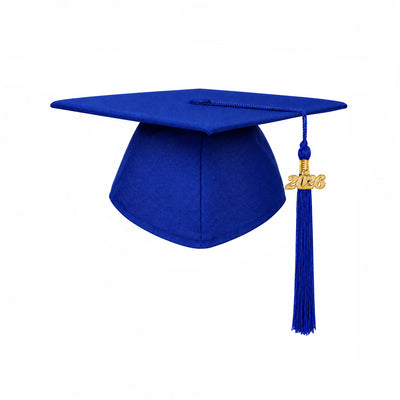 Matte Adult Graduation Cap with Tassel