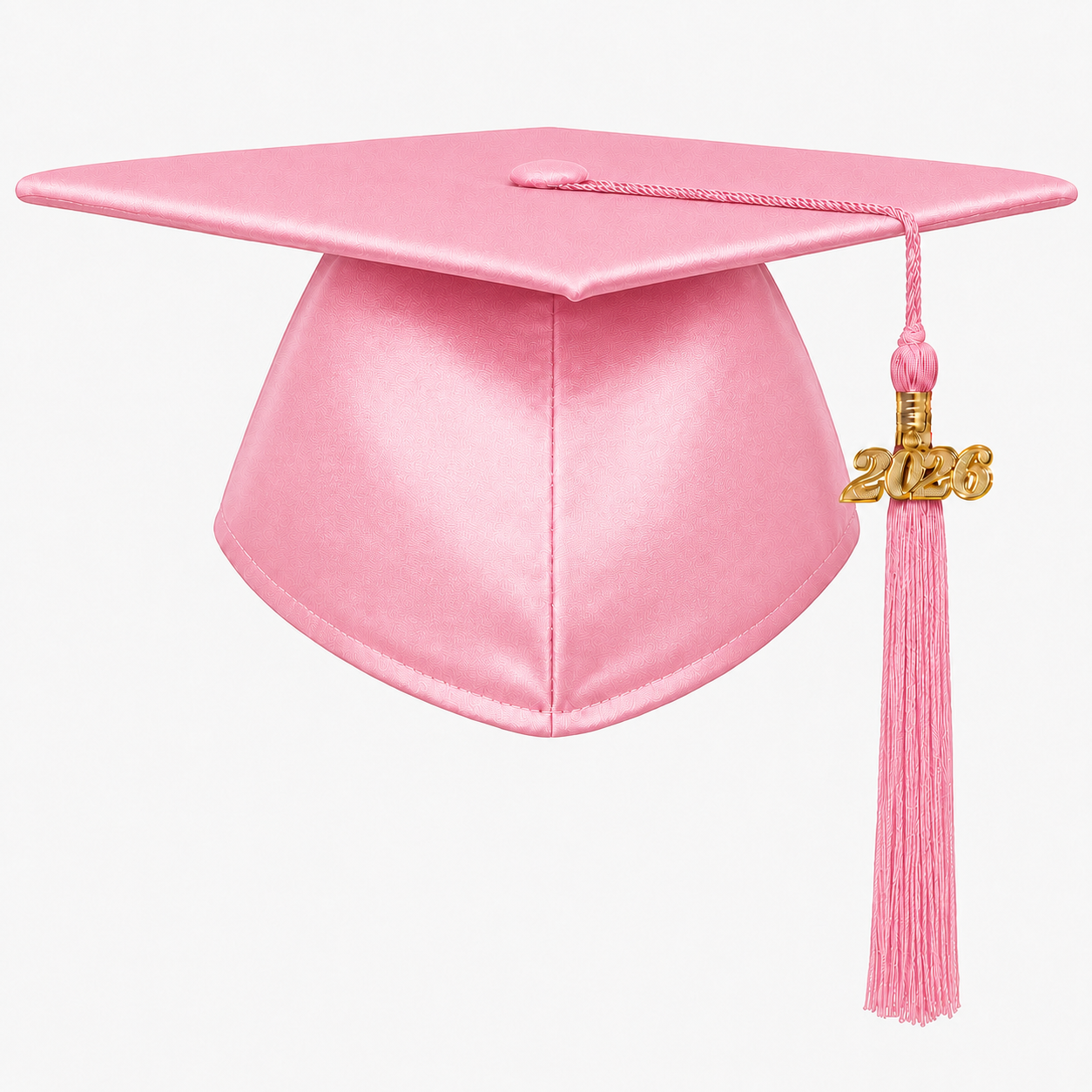 Shiny Adult Graduation Cap with Tassel