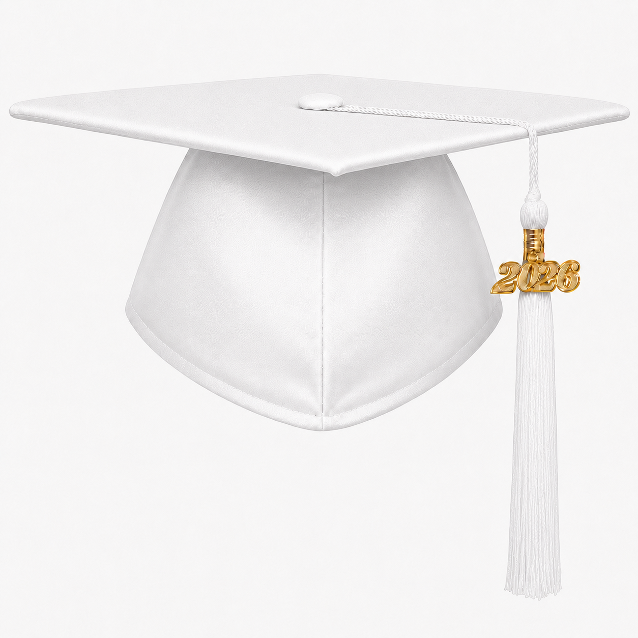 Shiny Adult Graduation Cap with Tassel