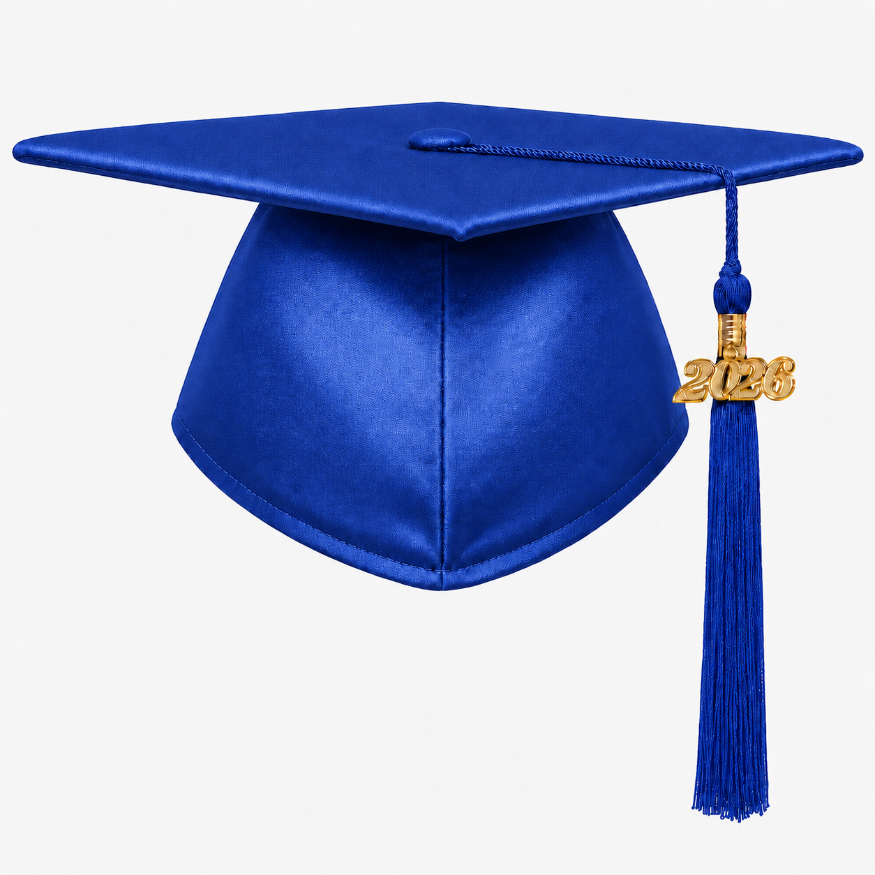 Shiny Adult Graduation Cap with Tassel