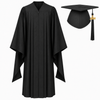 Master’s Graduation Cap & Gown Set with Tassel