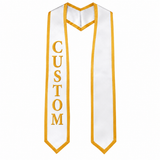 Custom 72-Inch Graduation Stole – Embroidery & Printing