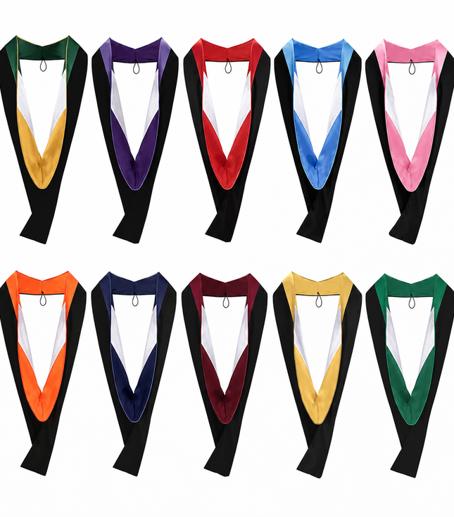 Master Graduation Hood – Custom Color Lining