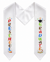 Custom Preschool Graduation Stole – Printed Kids Sash