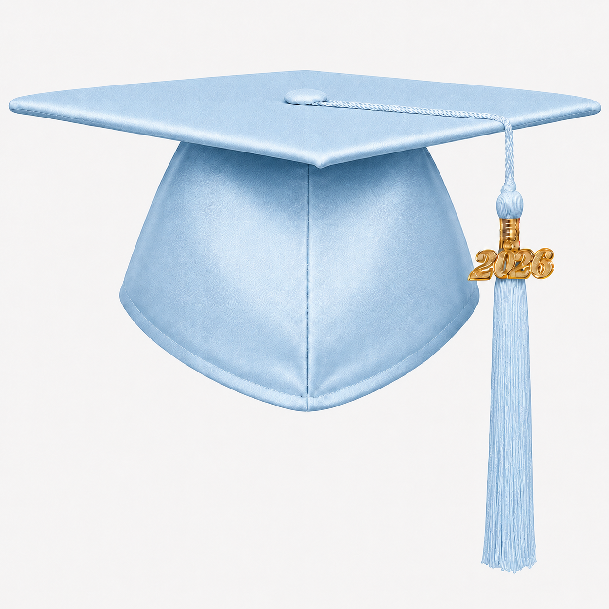 Shiny Adult Graduation Cap with Tassel
