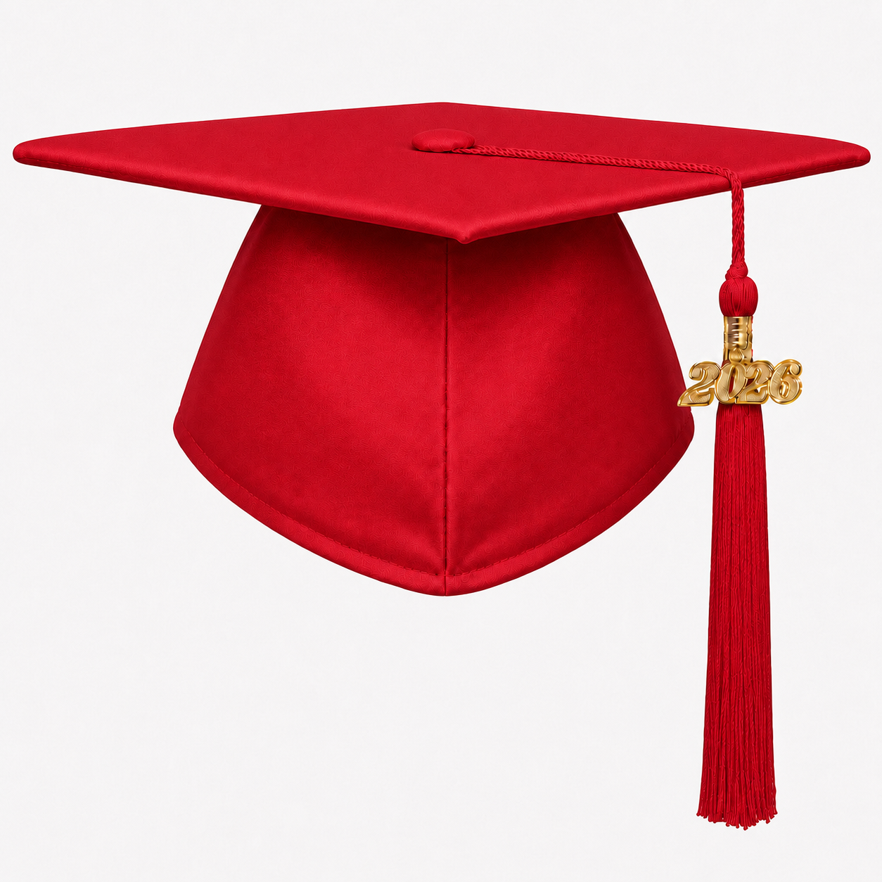 Shiny Adult Graduation Cap with Tassel