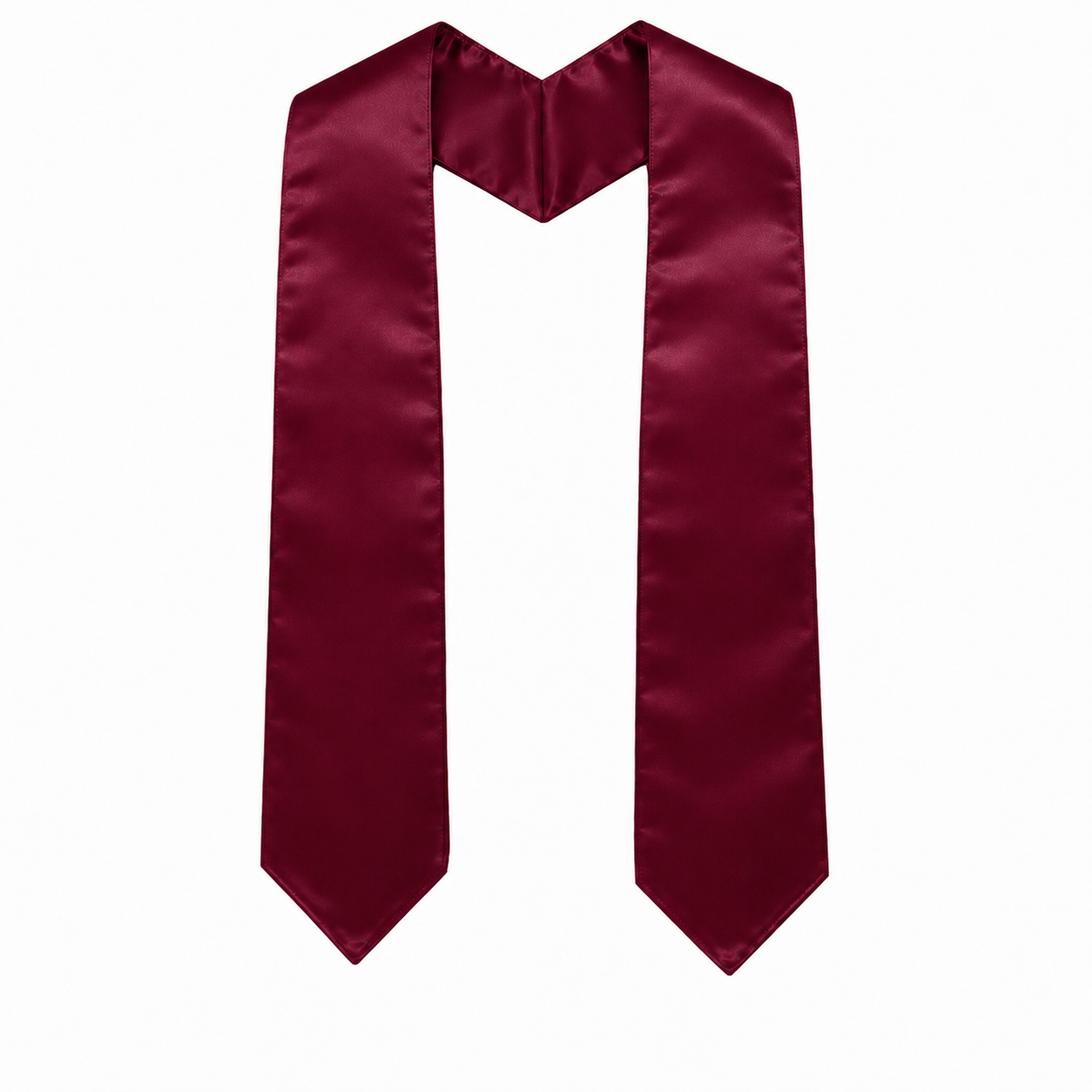 Adult Plain Graduation Stole 60" Satin Sash
