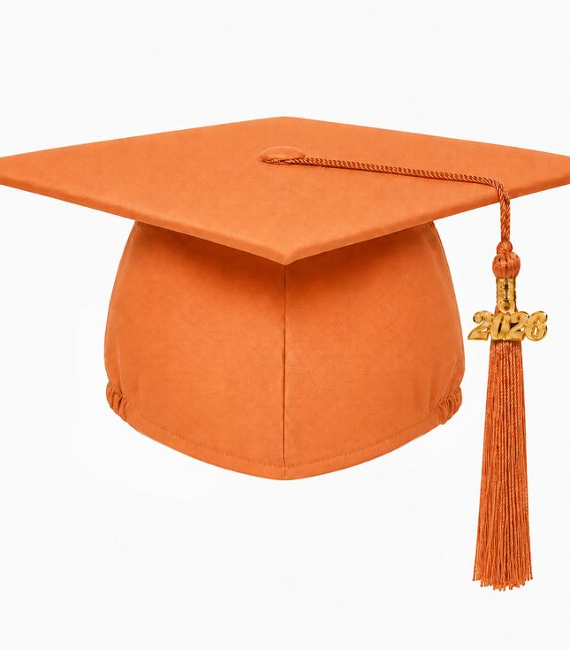 Matte Kindergarten Graduation Cap with Tassel