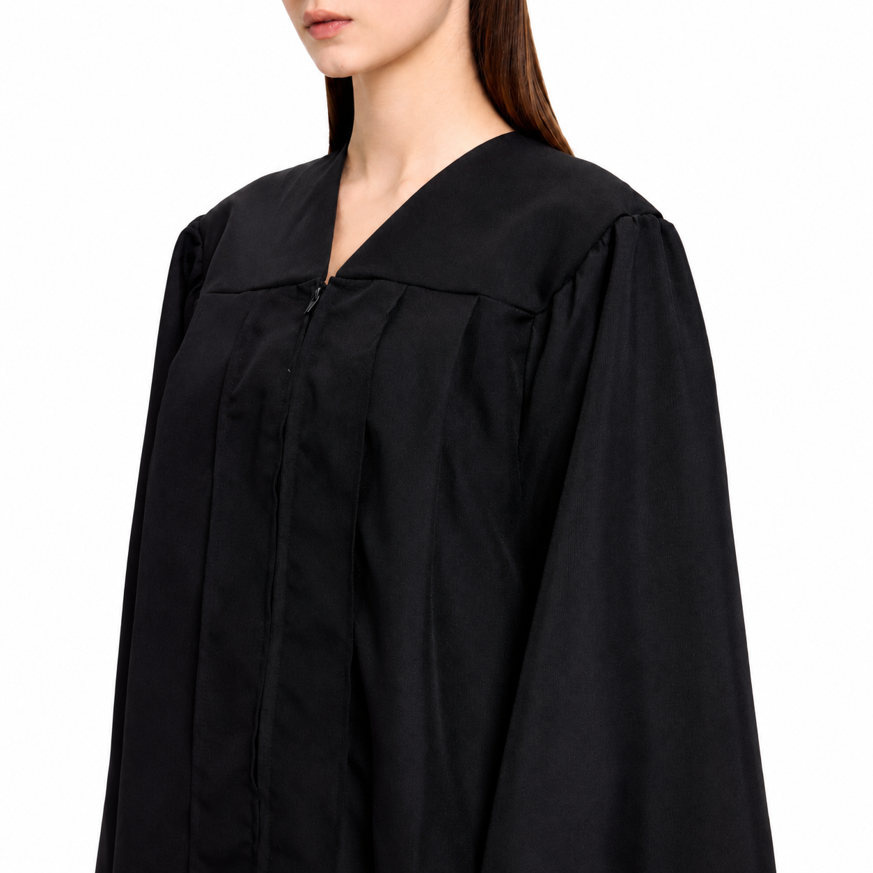 Unisex Matte Graduation Gown Set with Cap & Tassel