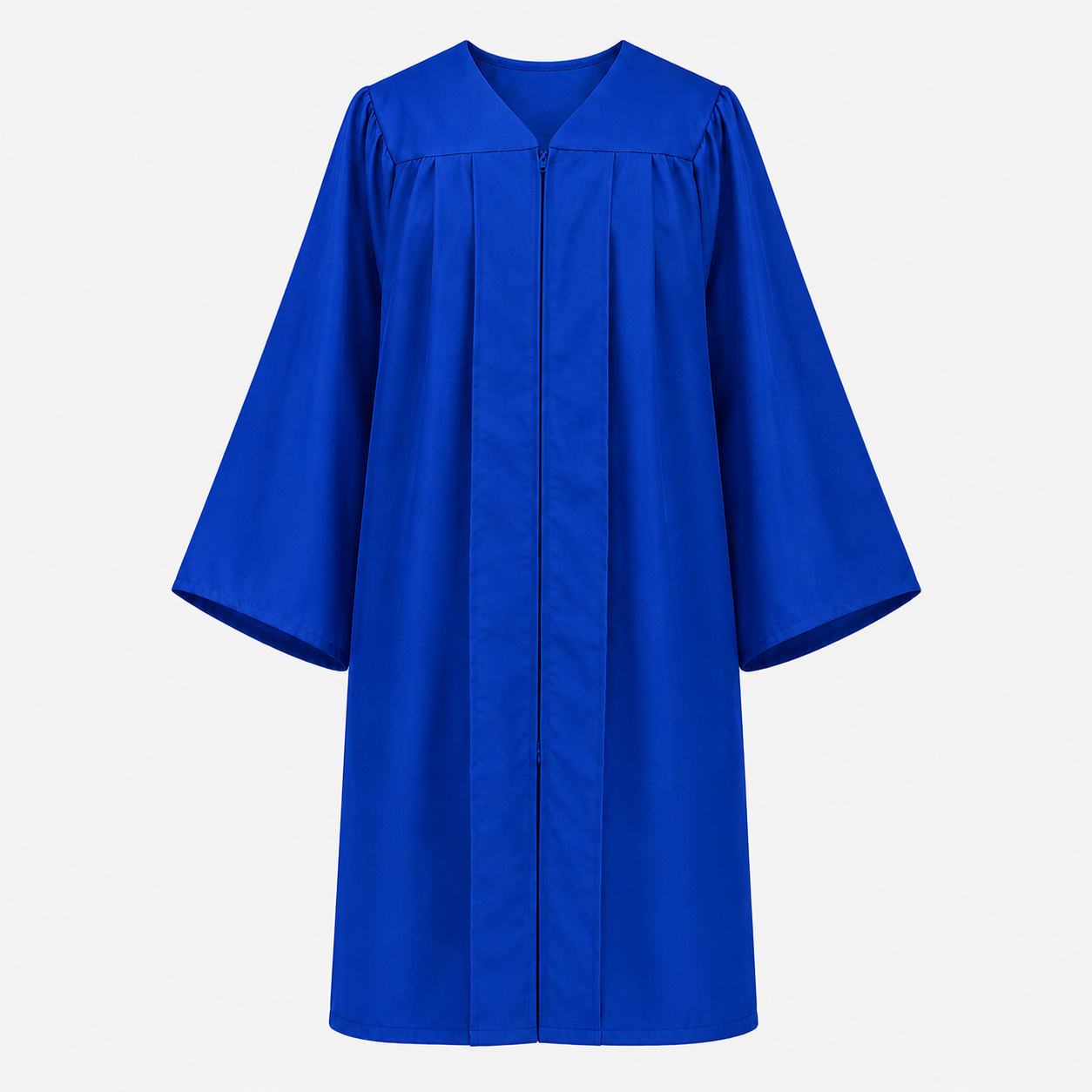 Unisex Matte Graduation Gown for School & Choir Events