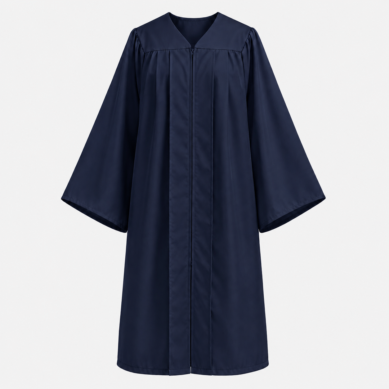 Unisex Matte Graduation Gown for School & Choir Events