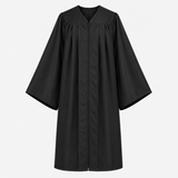 Unisex Matte Graduation Gown for School & Choir Events