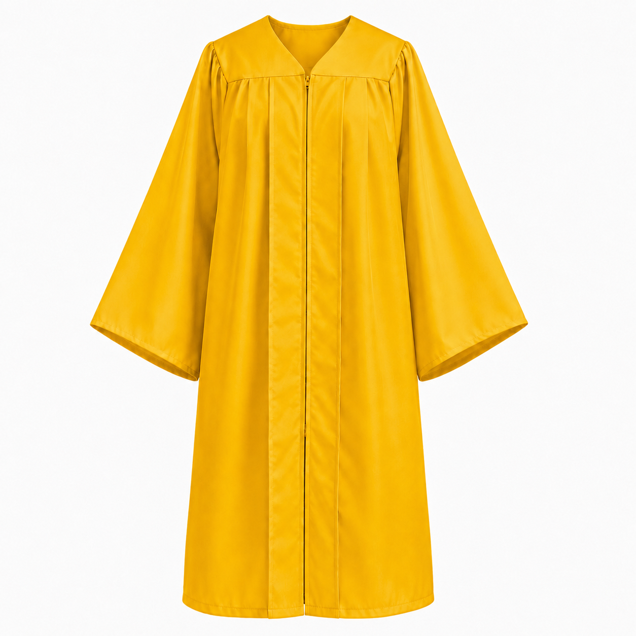 Unisex Matte Graduation Gown for School & Choir Events