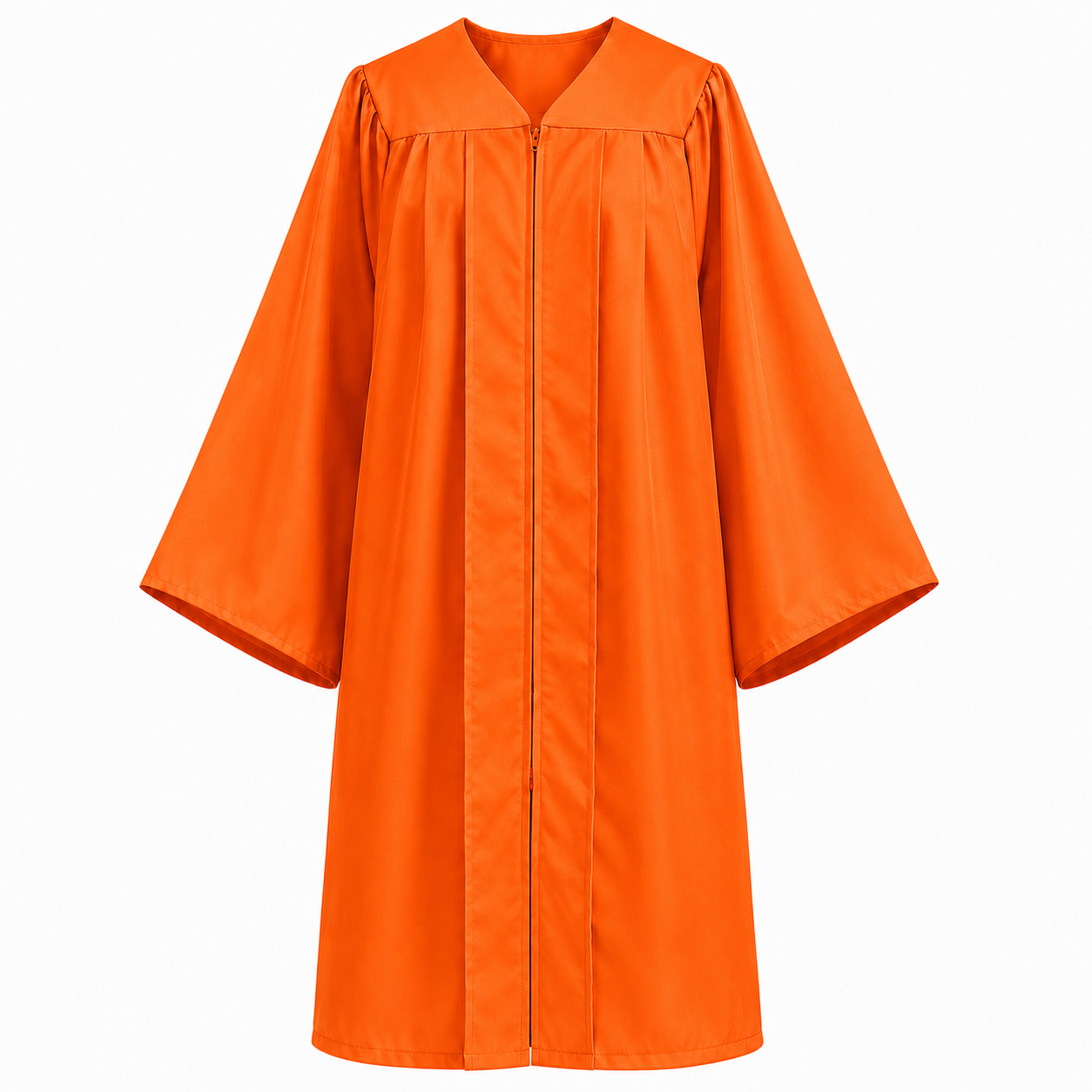 Unisex Matte Graduation Gown for School & Choir Events