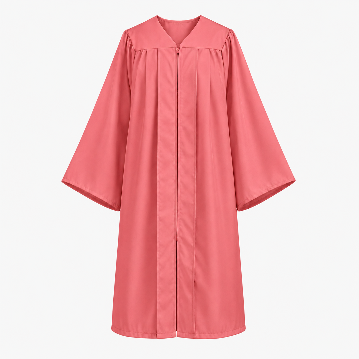 Unisex Matte Graduation Gown for School & Choir Events
