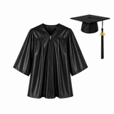 Shiny Graduation Cap & Gown Set for Kindergarten & Preschool