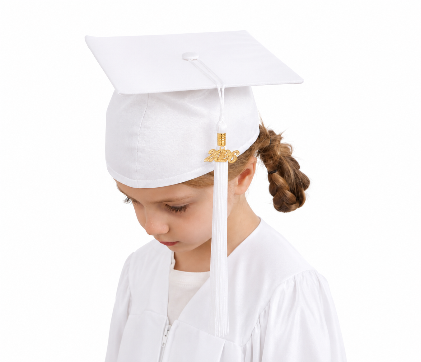 Shiny Preschool Graduation Cap with Tassel