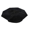 Black Velvet 8-Sided Doctoral Tam – Academic Graduation Cap
