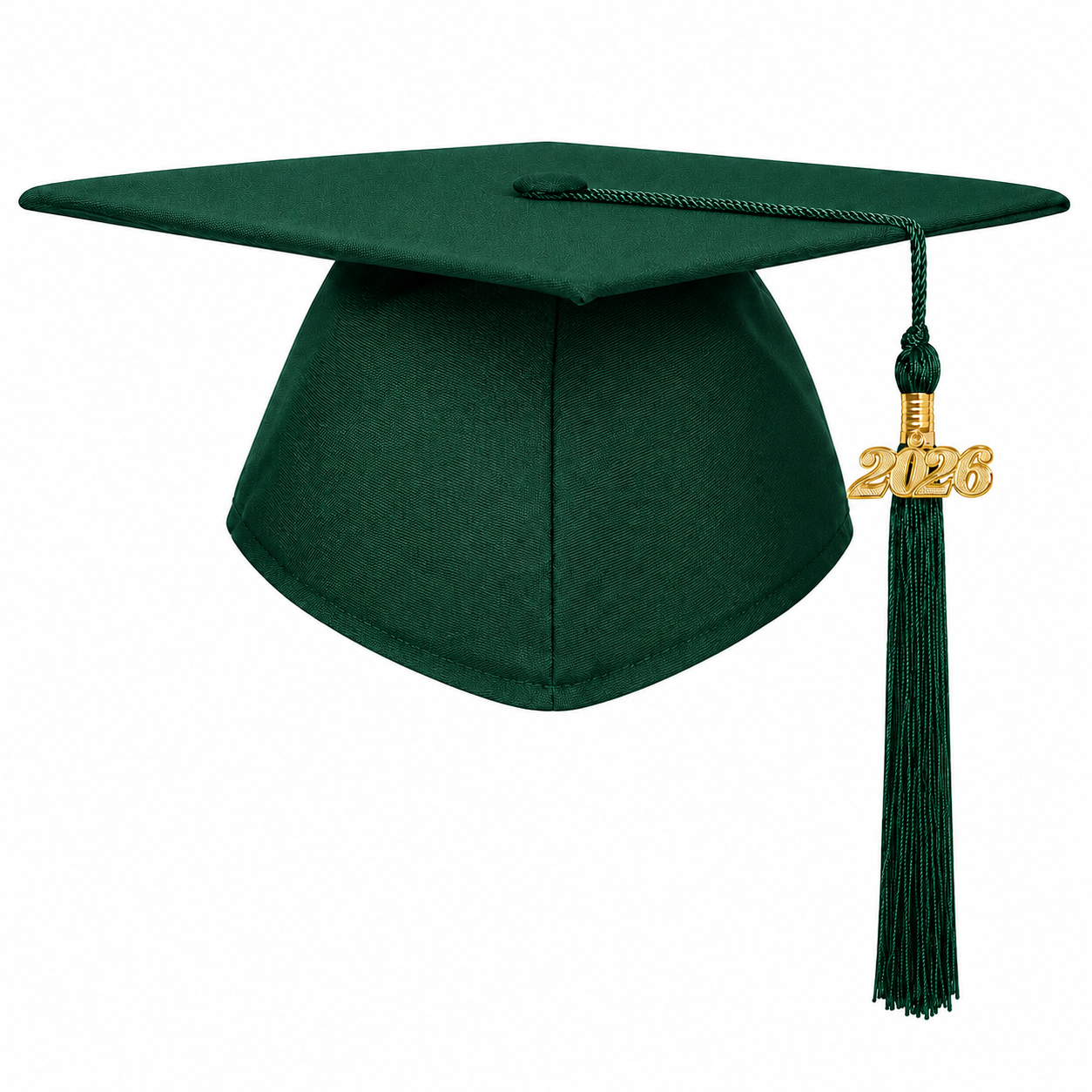 Matte Adult Graduation Cap with Tassel