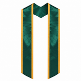Graduation Stole with Contrasting Trim – Satin Honor Sash 72“